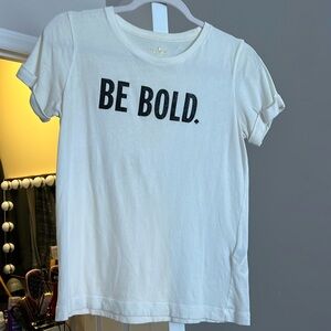 kate spade tee be bold